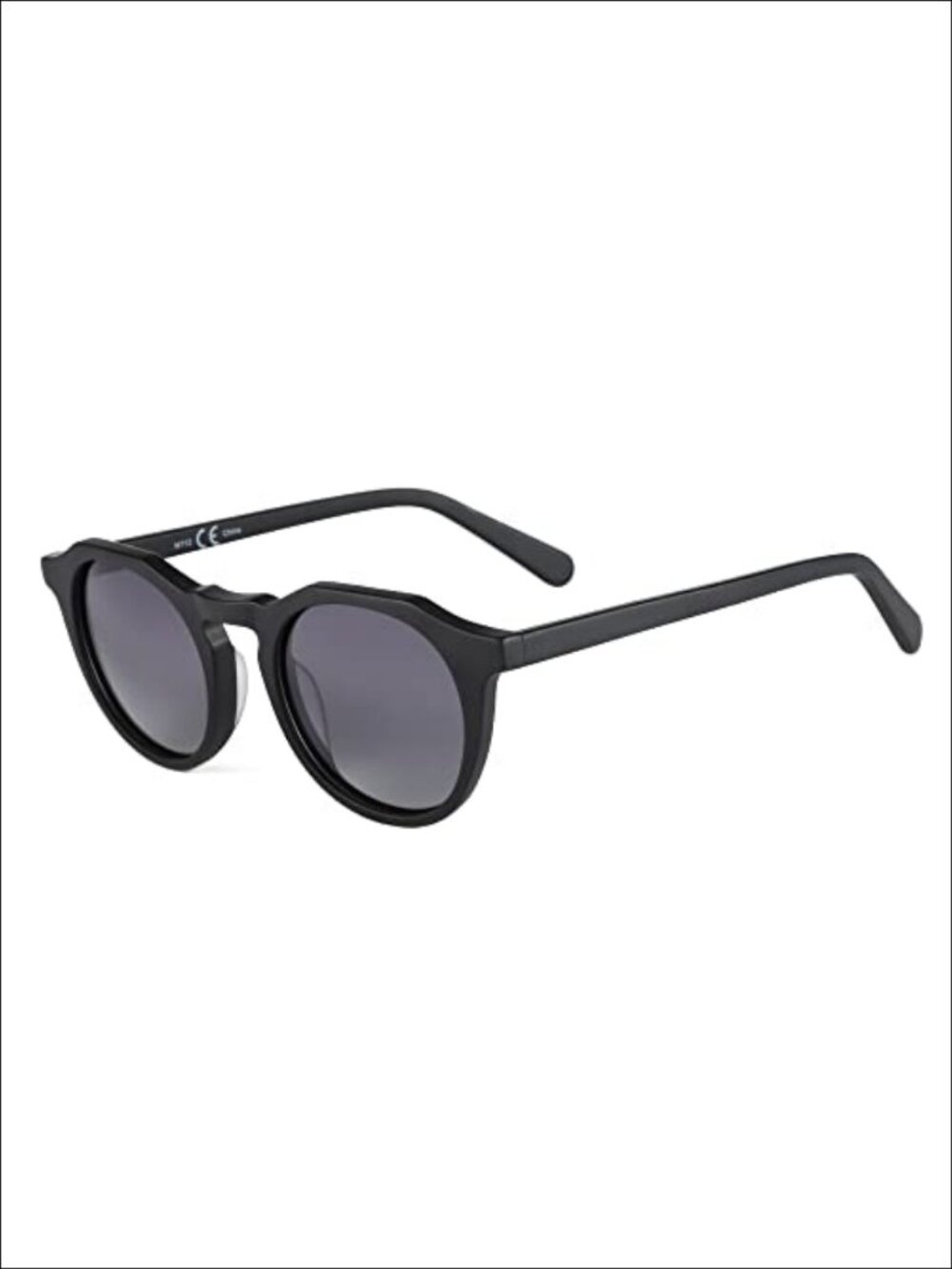 Vintage Round Polarized Sunglasses UV400 Protection Casual Running Walking Men
